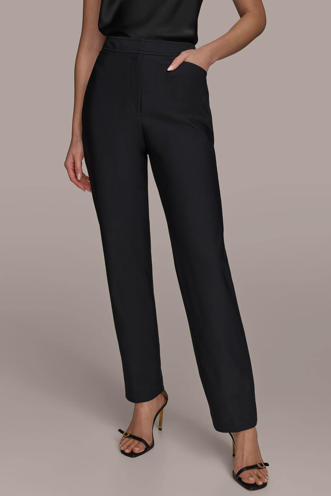FLAT FRONT STRAIGHT PANT - VXVOV